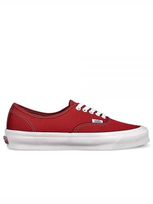 OG Authentic LX Low Top Sneakers Red - VANS - BALAAN 2