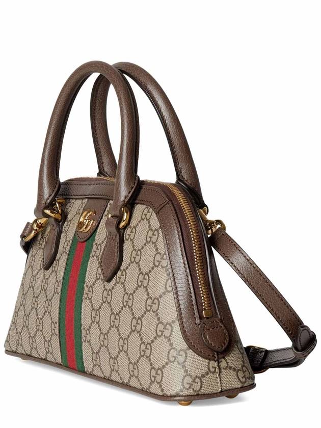 Ophidia Ebony GG Supreme Small Handle Tote Bag Beige Ebony - GUCCI - BALAAN 3