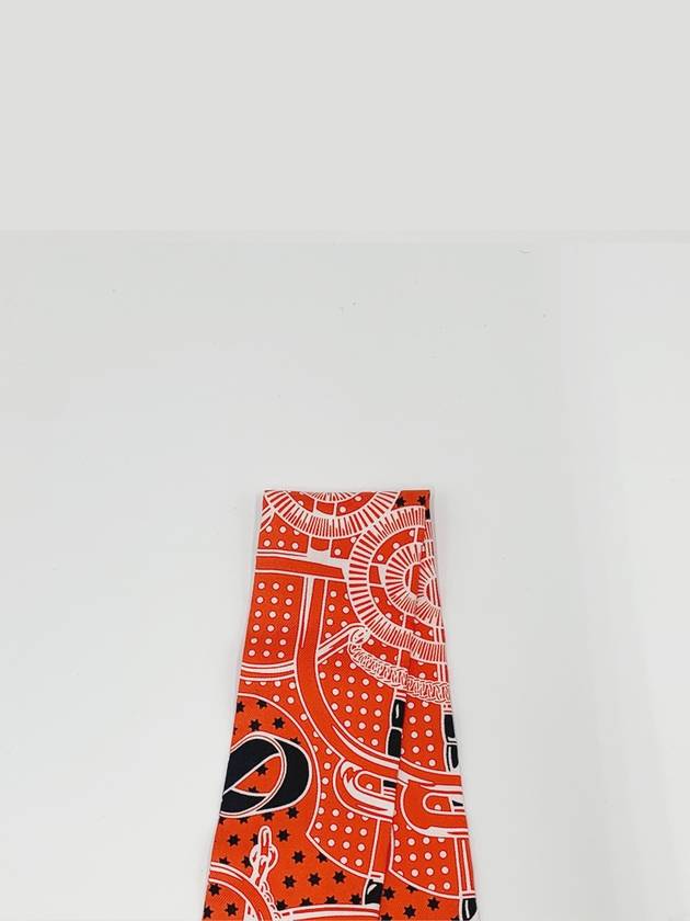 Eperon D'Or Bandana Twilly Scarf Vermillon - HERMES - BALAAN 5