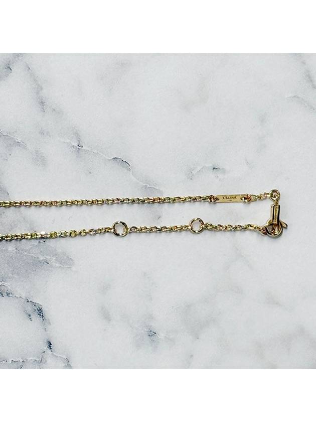 Charm Triomphe Necklace Gold - CELINE - BALAAN 5