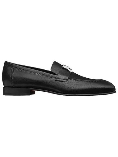 Paris Loafers Black - HERMES - BALAAN 1