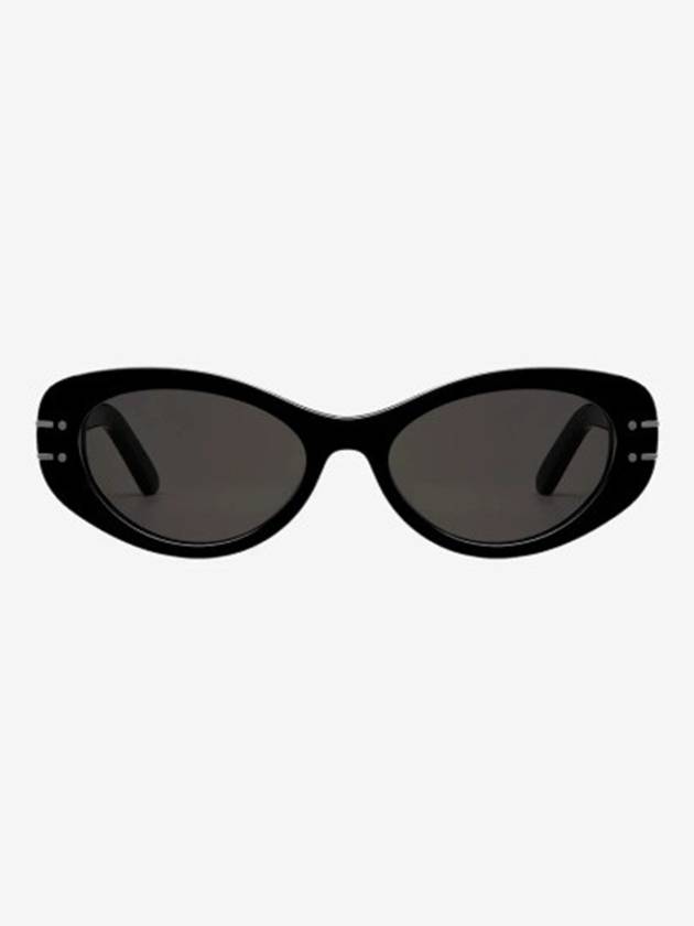 Eyewear Logo Signature B8U Sunglasses Black - DIOR - BALAAN 2