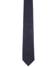 Salvatore Men's Silk Tie Navy - SALVATORE FERRAGAMO - BALAAN.