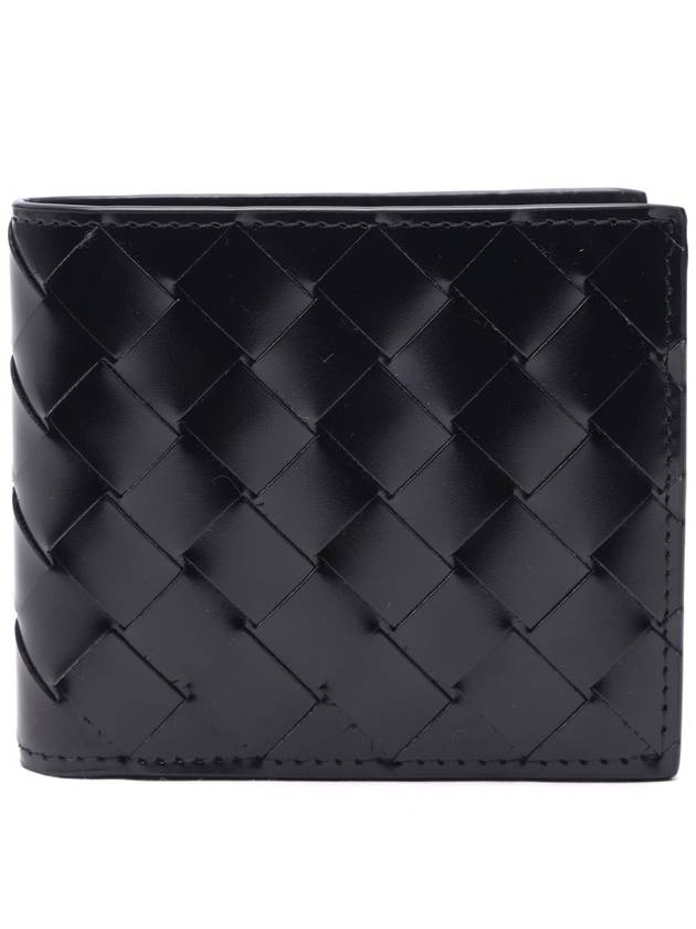 Intrecciato Half Wallet Black - BOTTEGA VENETA - BALAAN 2