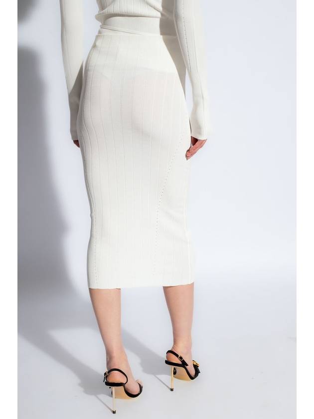 Women's The Pralù Pencil Skirt Off-White - JACQUEMUS - BALAAN 5