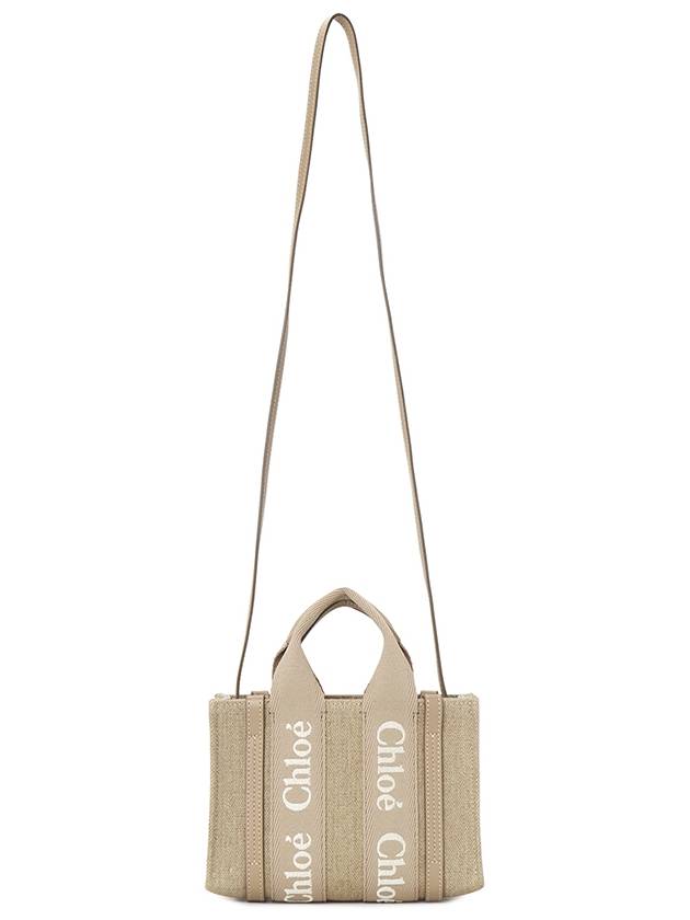 Woody Mini Tote Bag Beige - CHLOE - BALAAN 7