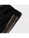 Kids Pants JUF035A69DF0QA1 Nero - FENDI - BALAAN 4