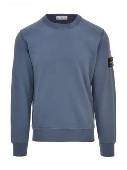 Wappen Patch Crew Neck Sweatshirt Dark Blue - STONE ISLAND - BALAAN 2