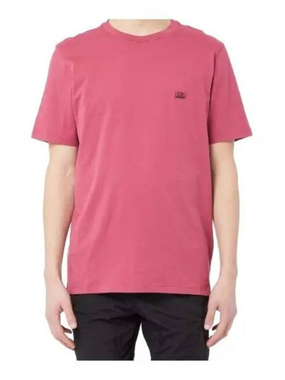 30/1 Jersey Logo Short Sleeve T-Shirt Pink - CP COMPANY - BALAAN 2