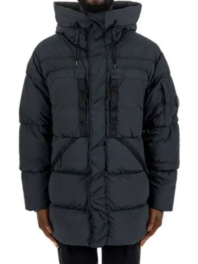 CP Company Nycra R Hooded Long Down Jacket 17CMOW173A 005864G 995 - CP COMPANY - BALAAN 1