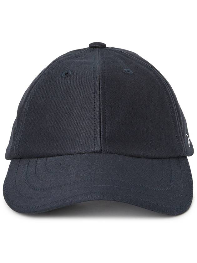 La Casquete Signature Ball Cap Dark Navy - JACQUEMUS - BALAAN 3