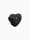 AMOUR CARO Chain Heart Pouch Black S5097UNID M900 - DIOR - BALAAN 1