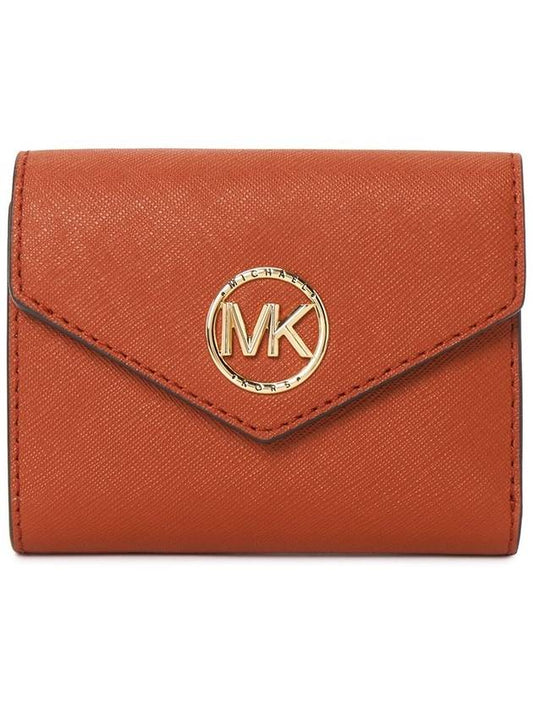 Greenwich Half Wallet 34S1GNME6L BR TERRACTTA - MICHAEL KORS - BALAAN 1