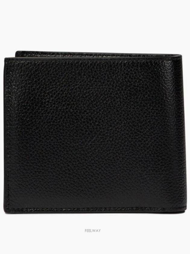 Wave Logo Half Wallet Black - BALENCIAGA - BALAAN 6