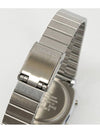 Vintage Square Women s Electronic Metal Watch Silver Black LA670WA1DF - CASIO - BALAAN 7