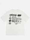 1905038 NATURAL DNA Pigment Dyed T Shirt - STUSSY - BALAAN 1