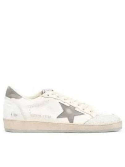 Ball Star Leather Low Top Sneakers White - GOLDEN GOOSE - BALAAN 2