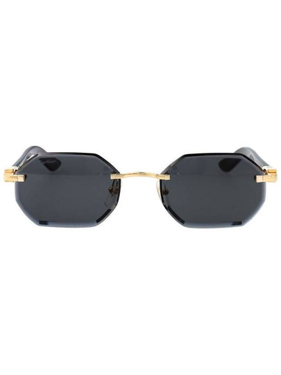 Sunglasses CT0439S 002 GOLD - CARTIER - BALAAN 2