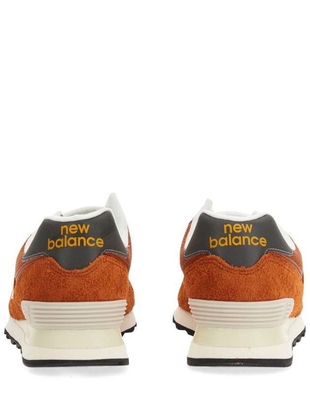 574 Low Top Sneakers Orange Burst - NEW BALANCE - BALAAN 4