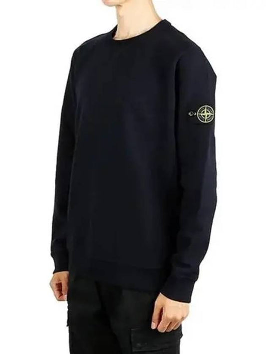 Wappen patch rib detail crew neck sweatshirt 271810 - STONE ISLAND - BALAAN 1