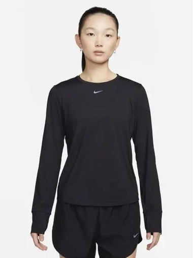 One Classic Dry Fit Long Sleeve Top W Black FN2802 010 - NIKE - BALAAN 1