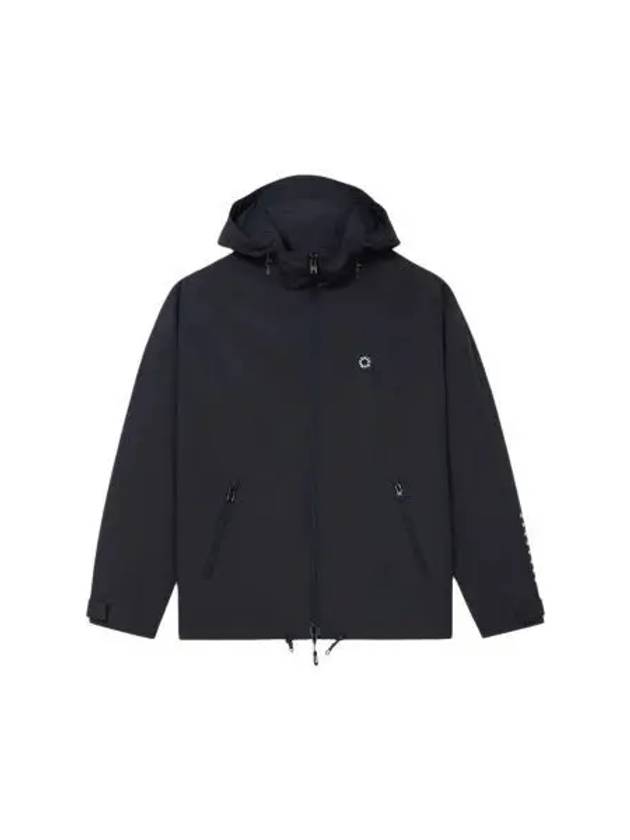 Boke 2.0 Technical Windbreaker Jacket Black - KENZO - BALAAN 2