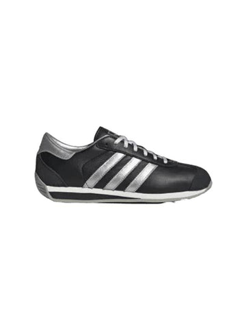 Country II SMU Low Top Sneakers Silver Black - ADIDAS - BALAAN 1