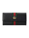 Ophidia GG Web Long Wallet Black - GUCCI - BALAAN 2