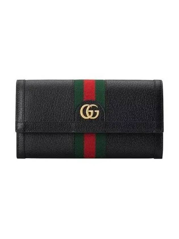 Ophidia GG Web Long Wallet Black - GUCCI - BALAAN 2