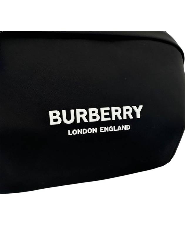 Logo Print Nylon Sonny Bum Belt Bag Black - BURBERRY - BALAAN 5