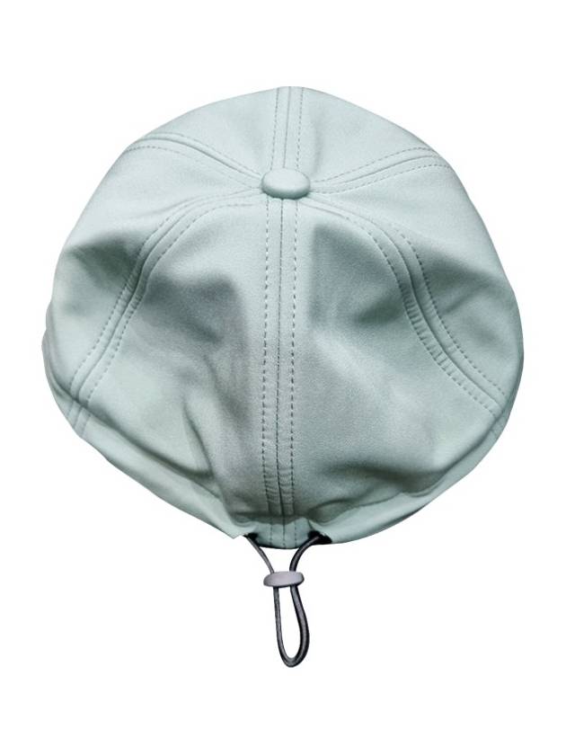 771599222 V0055 Logo embroidery ball cap sage green hat TJ - STONE ISLAND - BALAAN 5