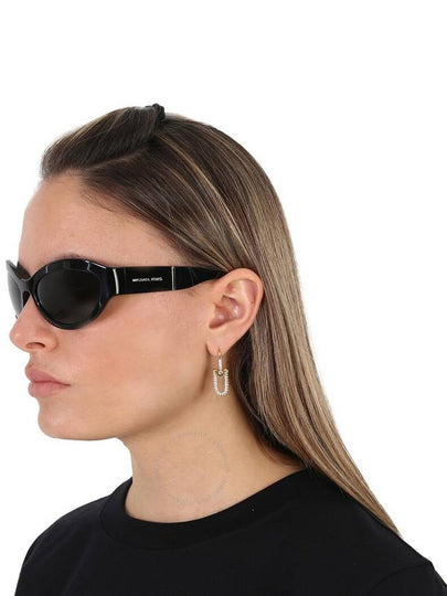 Michael Kors Burano Dark grey Oval Ladies Sunglasses MK2198 300587 59 - MICHAEL KORS - BALAAN 2