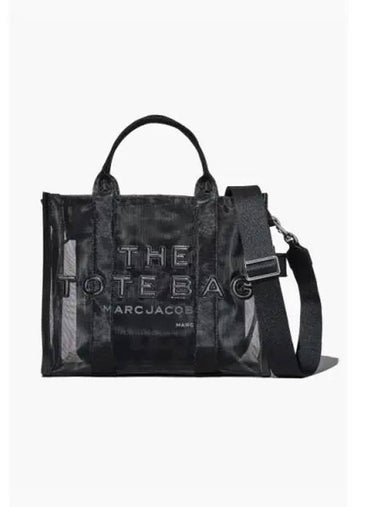 Mesh The Medium Tote Blacout MBBAM23006BKX - MARC JACOBS - BALAAN 1