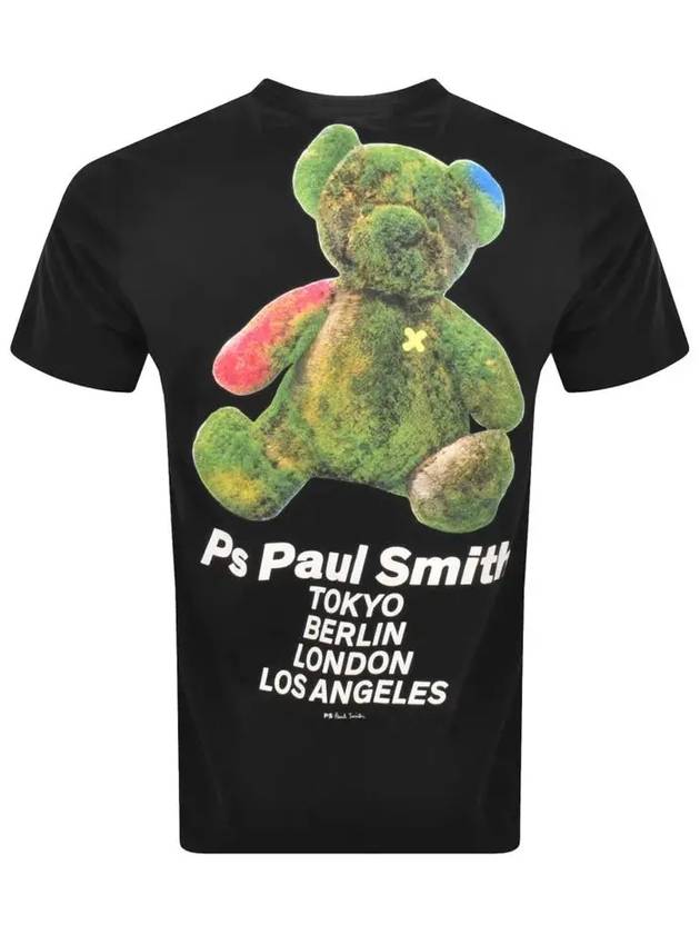 Paul Smith short sleeve t shirt M2R 011R NP4694 79 BLACK - PAUL SMITH - BALAAN 4