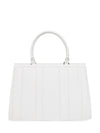 Gancini Hand Cross Bag White - SALVATORE FERRAGAMO - BALAAN 5