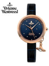 Bow II Leather Watch Blue - VIVIENNE WESTWOOD - BALAAN 6