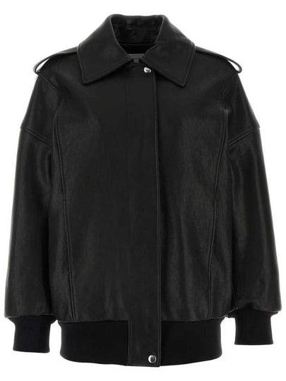 NB26 Women's Leather Jacket - ALEXANDER MCQUEEN - BALAAN 2