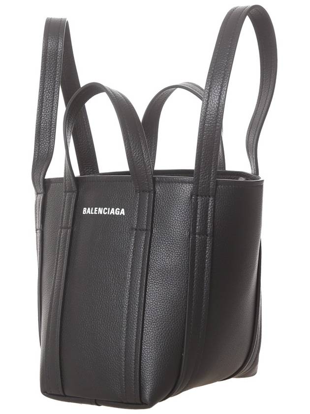 Everyday XS Grained Calfskin Shoulder Tote Bag Black - BALENCIAGA - BALAAN 3