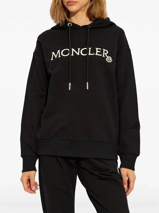 logo embroidery hoodie 8G00019 89A1K 999 - MONCLER - BALAAN 2