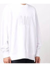 Paris Logo Sweatshirt White - AMI - BALAAN 4