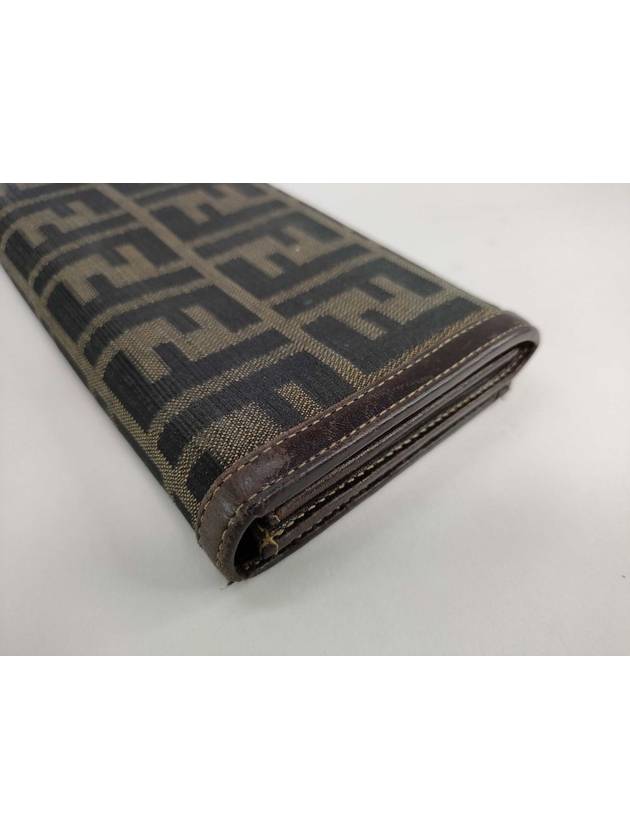 Zucca pattern long wallet - FENDI - BALAAN 3