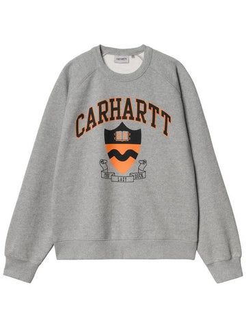 Lazy Duck Academy Sweatshirt Grey - CARHARTT WIP - BALAAN 1