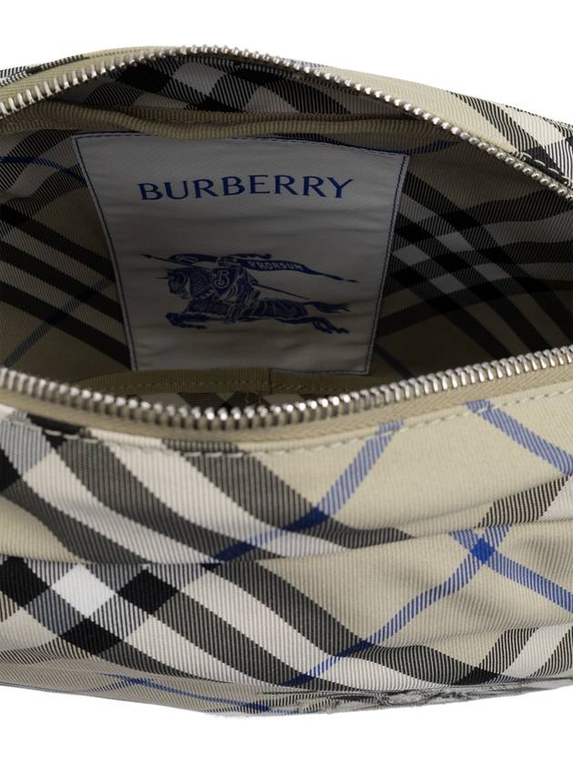 Check Logo Detail Cross Bag Lichen - BURBERRY - BALAAN 6