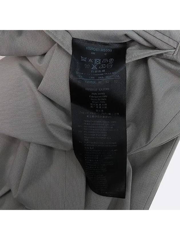 Armani light gray color cotton blend men s suit pants 52 - GIORGIO ARMANI - BALAAN 4