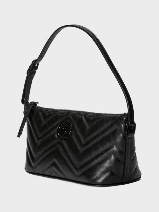 GG Marmont Quilted Shoulder Bag Black - GUCCI - BALAAN 4