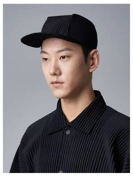 Pleated cap black domestic product GM0024020559501 - ISSEY MIYAKE - BALAAN 1