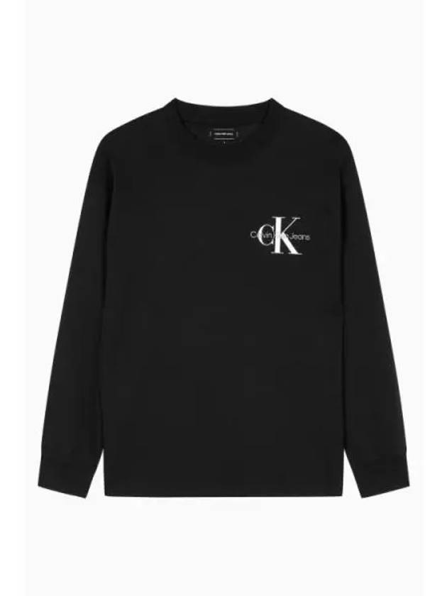 JEANS Unisex Relaxed Fit Monogram Logo Long Sleeve T Shirt J327339 BEH - CALVIN KLEIN - BALAAN 2