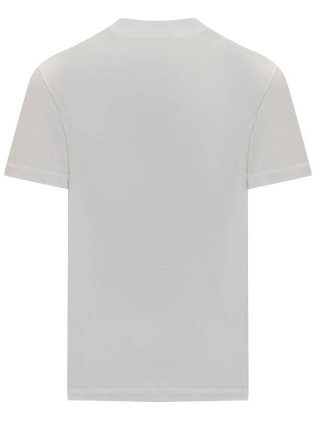 short sleeve t-shirt 10116941A085841W000 Opticalwhite - VERSACE - BALAAN 3