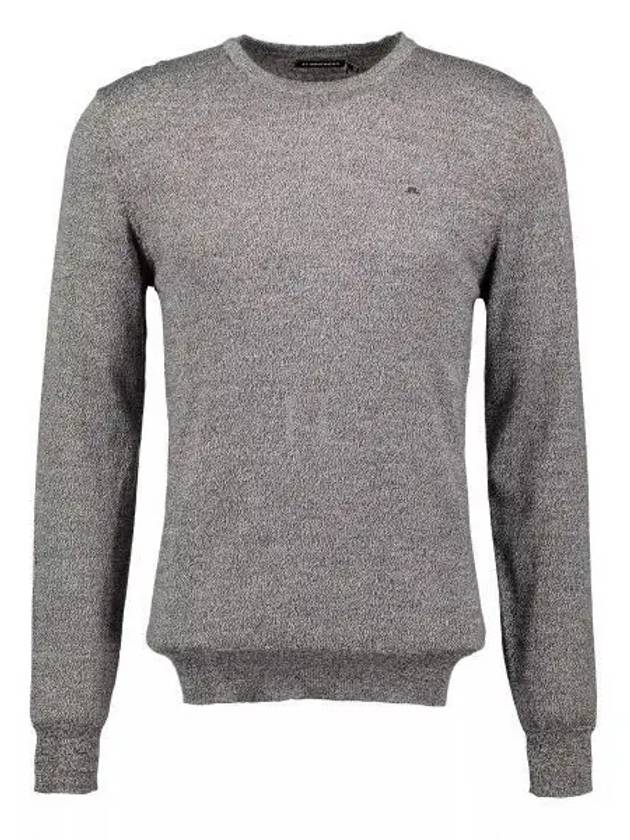 Lyle Merino Crew Neck Knit Top Grey - J.LINDEBERG - BALAAN 2