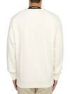 Diagonal Raised Fleece Sweatshirt White - CP COMPANY - BALAAN 5